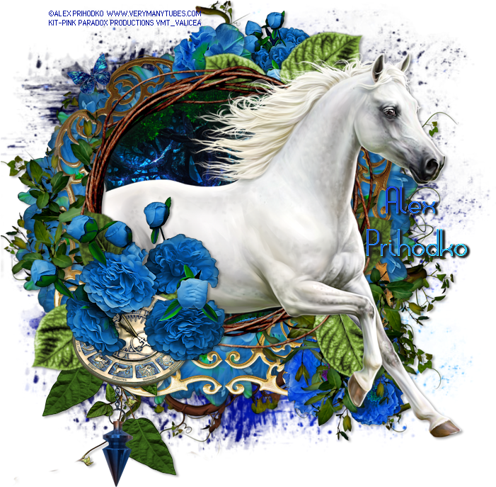 White Horse - Presença De Deus Clipart (700x700), Png Download