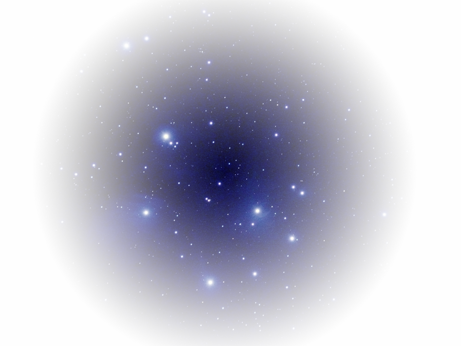 Blue Light Star Png Image High Quality Clipart - Circle Transparent Png (934x701), Png Download