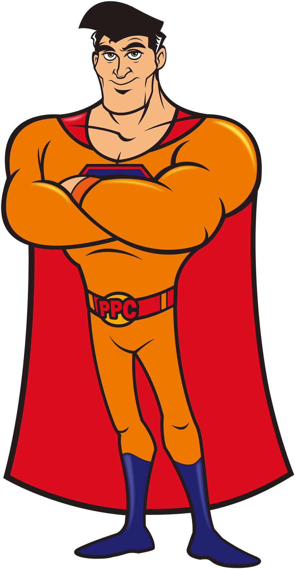 Ppc Hero Turns Six - Cartoon Clipart - Large Size Png Image - PikPng.