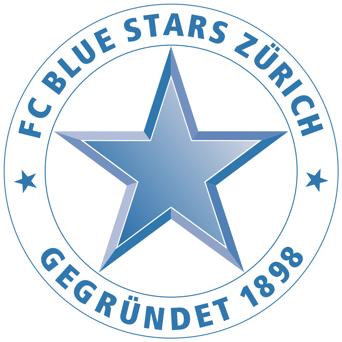 Blue Stars Zurich Clipart (1200x1200), Png Download