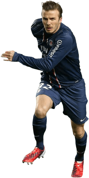 David Beckham Sprint - David Beckham Soccer Png Clipart (960x676), Png Download