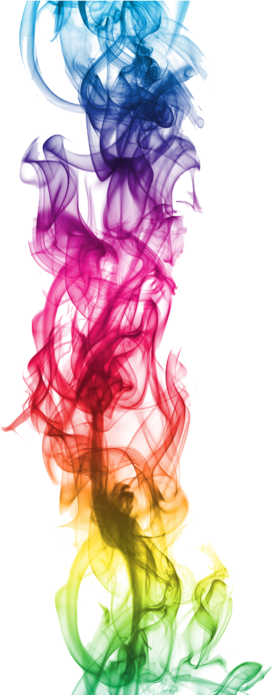 Colored Smoke Transparent Image - Glass Clipart (667x1000), Png Download