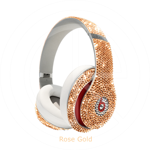 Beats Png - Beats Headphones Rose Gold Wireless Clipart (600x600), Png Download