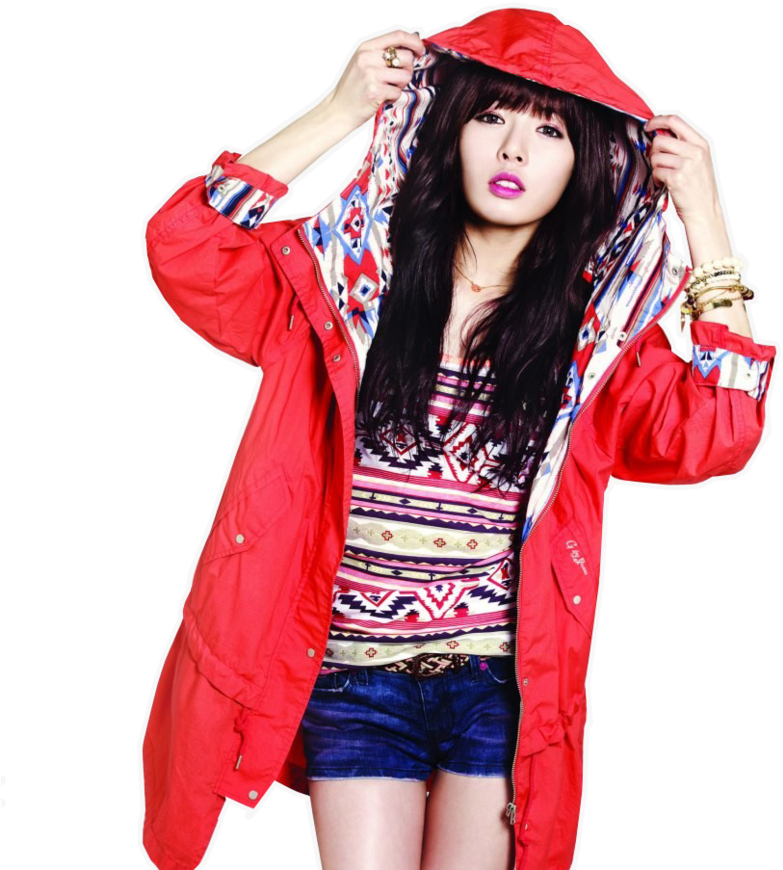 Hyuna 4minute, Hyuna Kim, Gangnam Style, Celebrity Clipart (783x870), Png Download