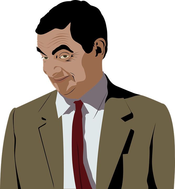 Celebrity Clipart Known - Mr Bean Png Transparent Png (667x720), Png Download