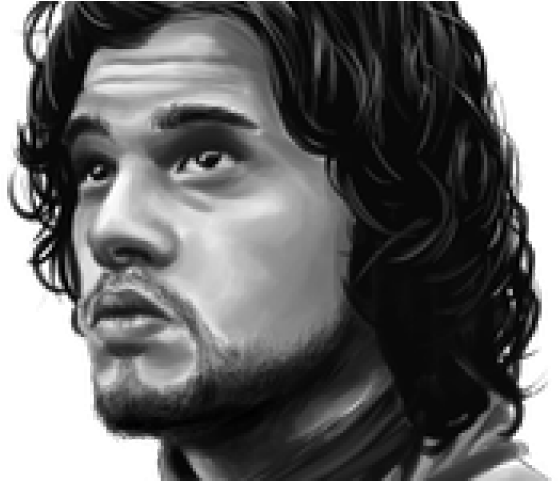 Jon Snow Clipart Tom Cruise - Sketch - Png Download (640x480), Png Download
