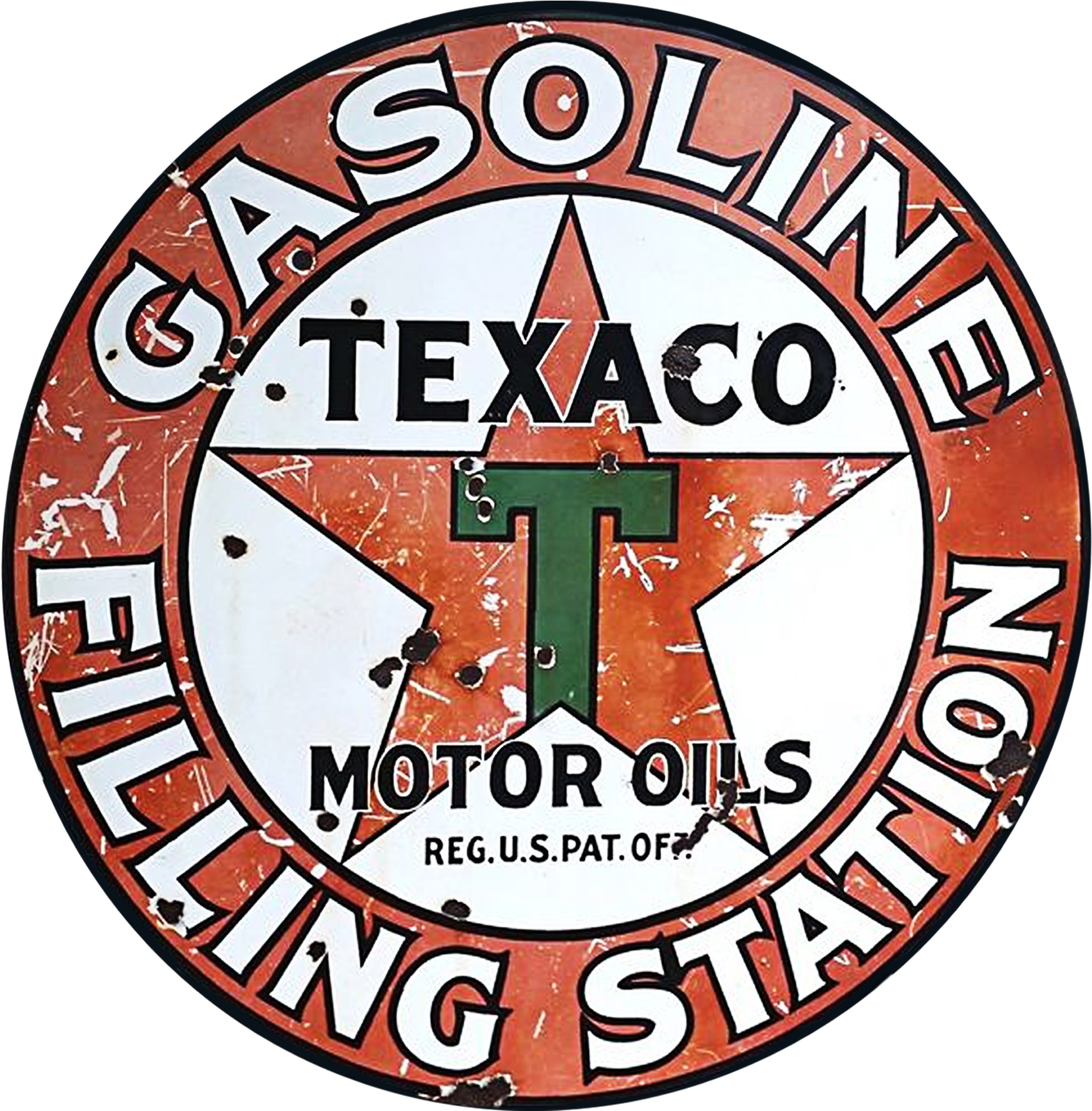 Texaco Sign Clipart (1800x2400), Png Download