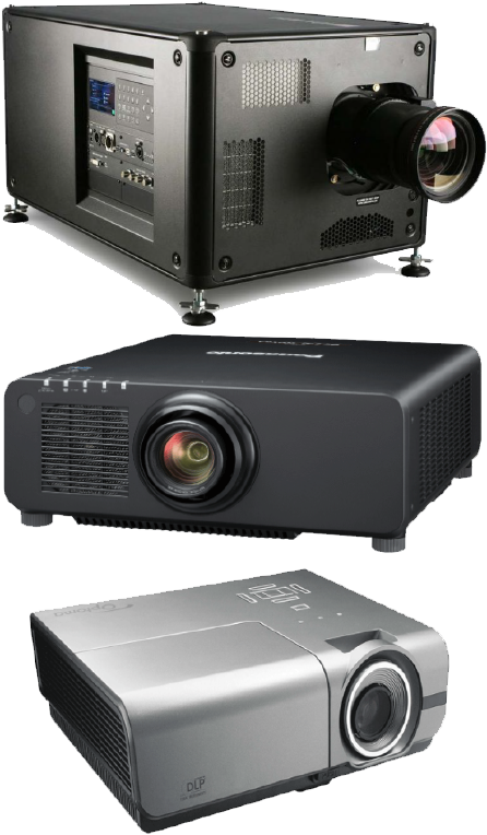 Not Sure What Type Of Projector To Rent - Projetor Panasonic 6000 Ansi Lumens Clipart (448x777), Png Download
