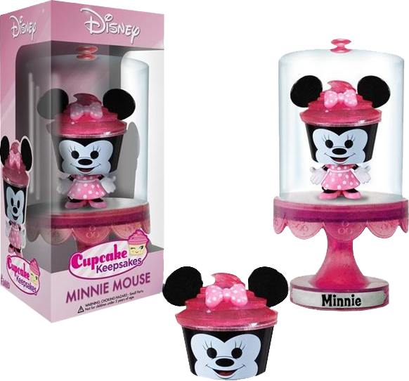 Minnie Mouse Cupcake Keepsake - Funko Clipart (582x542), Png Download