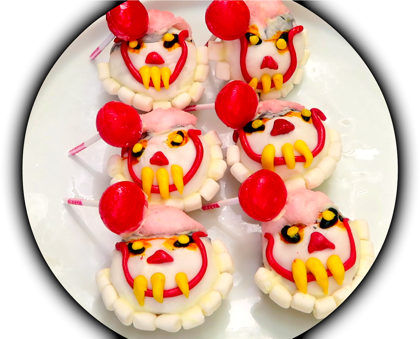 Clown Cupcakes - Bánh Clipart (1920x1080), Png Download