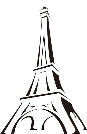 Clip Art - Cartoon Eiffel Tower - Png Download (750x571), Png Download