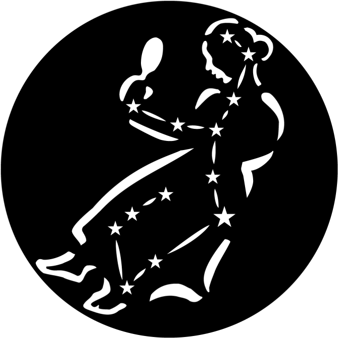 Constellations Virgo The Virgin - Illustration Clipart (800x800), Png Download