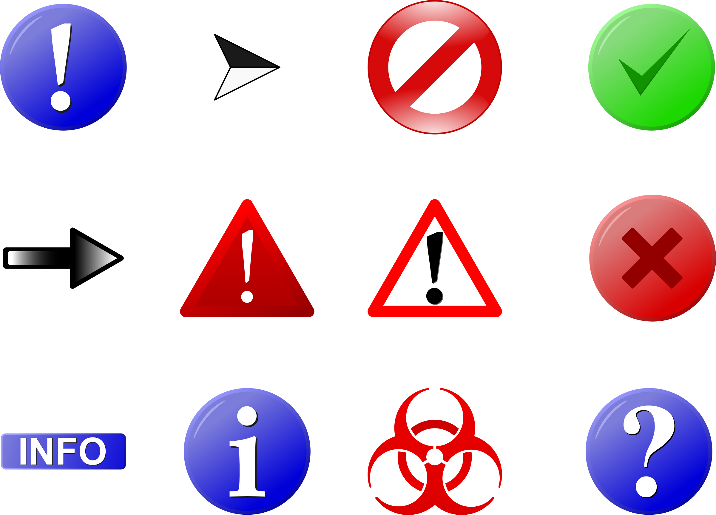 Big Image - Biohazard Symbol Clipart (2400x1726), Png Download