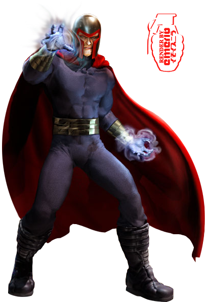 Anime Magneto Clipart (496x631), Png Download