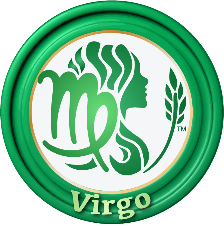 Zodiac Sign - Virgo - Virgo Green Zodiac Clipart (810x810), Png Download