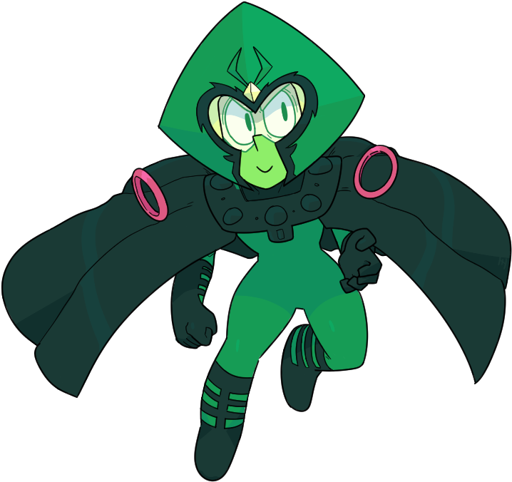 Magneto Green Vertebrate Fictional Character Leaf Horse - Steven Universe Peridot Is Magneto Clipart (740x740), Png Download