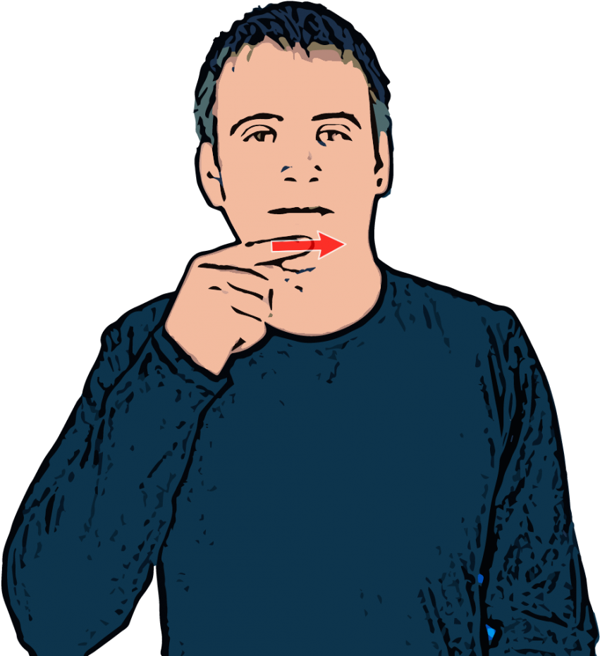 Boy - British Sign Language Boy Clipart (912x930), Png Download