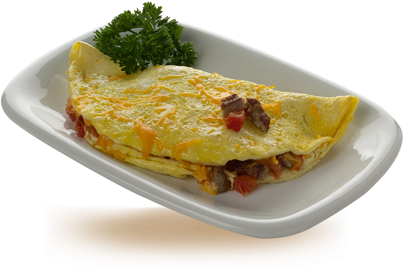 Omelette Clipart (800x680), Png Download