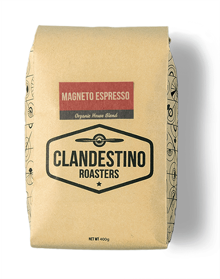 Magneto Organic Blend - Bag Clipart (500x634), Png Download