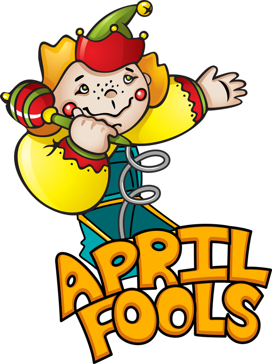 April Fools Png - April Fools Day Clipart Transparent Png (560x750), Png Download