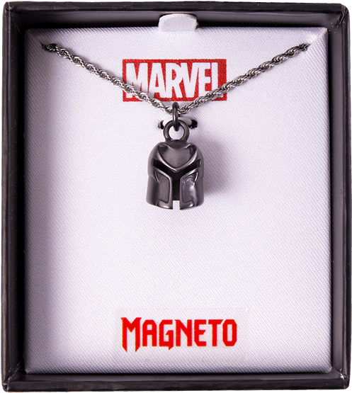 X-men Magneto Helmet Pendant Necklace - Marvel Clipart (600x600), Png Download