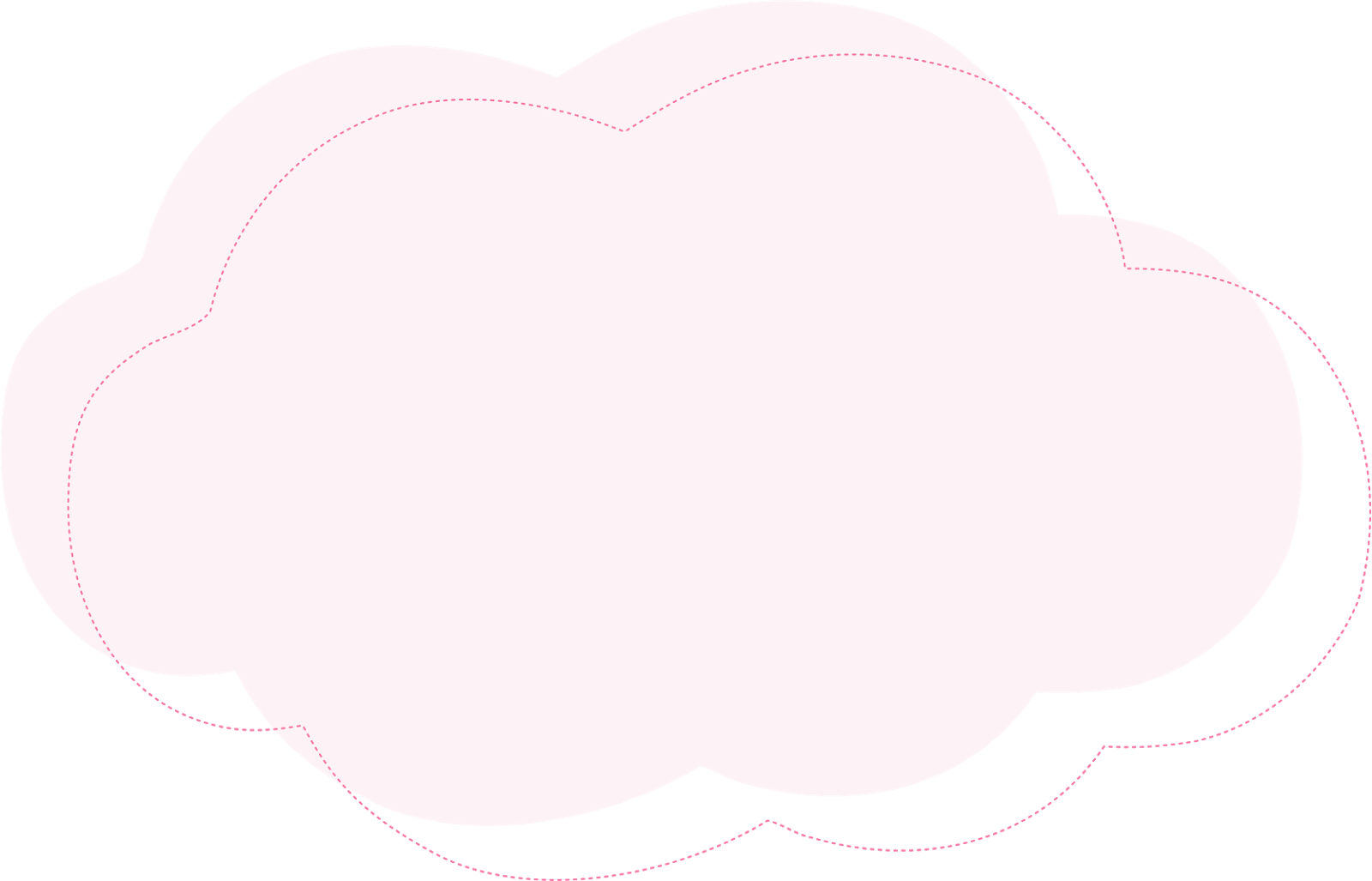 Hello Kitty Cloud Png - Hello Kitty Cloud Clipart Png Transparent Png (1600x1027), Png Download