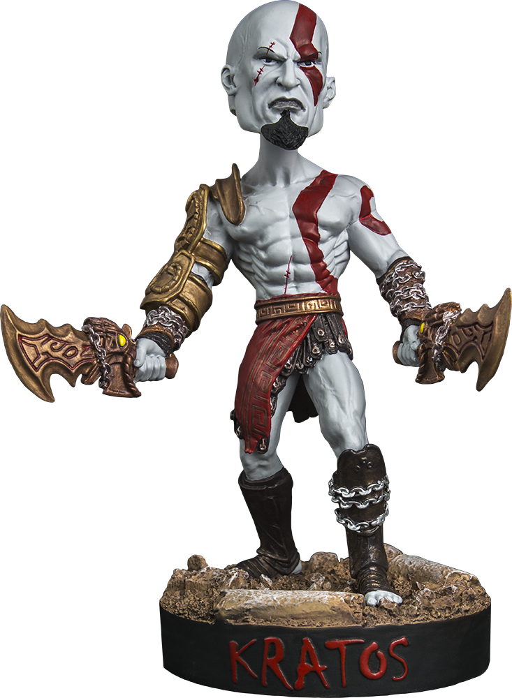 God Of War Kratos Png - God Of War Bobblehead Clipart (733x1000), Png Download