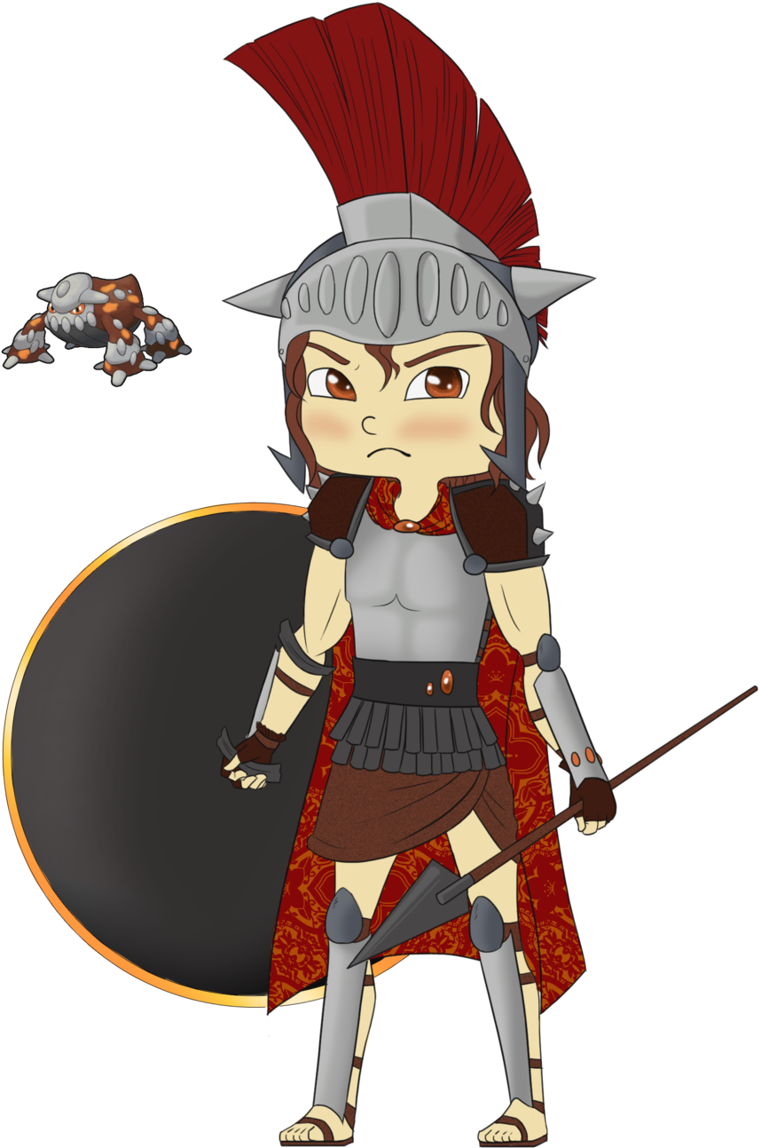 God Of War Clipart Transparent - Ares God Of War Chibi - Png Download (900x1341), Png Download