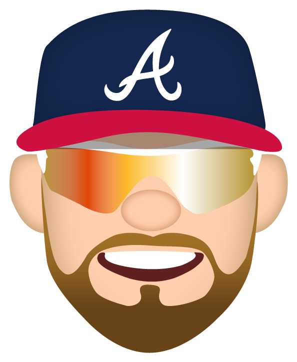 Atlanta Bravesverified Account - Atlanta Braves Logo Black Clipart (800x800), Png Download
