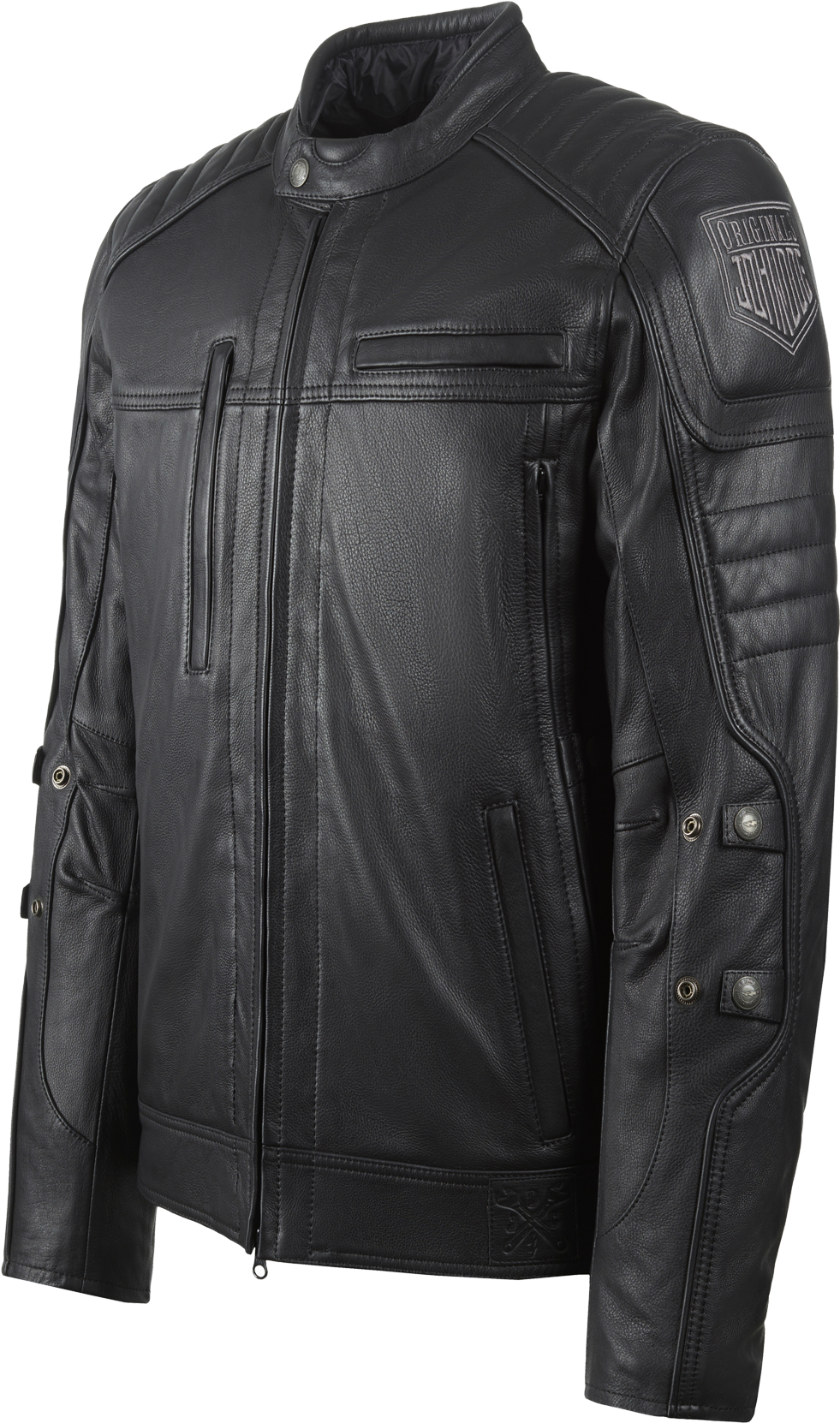 John Doe - Leather Jacket Clipart (1300x1735), Png Download