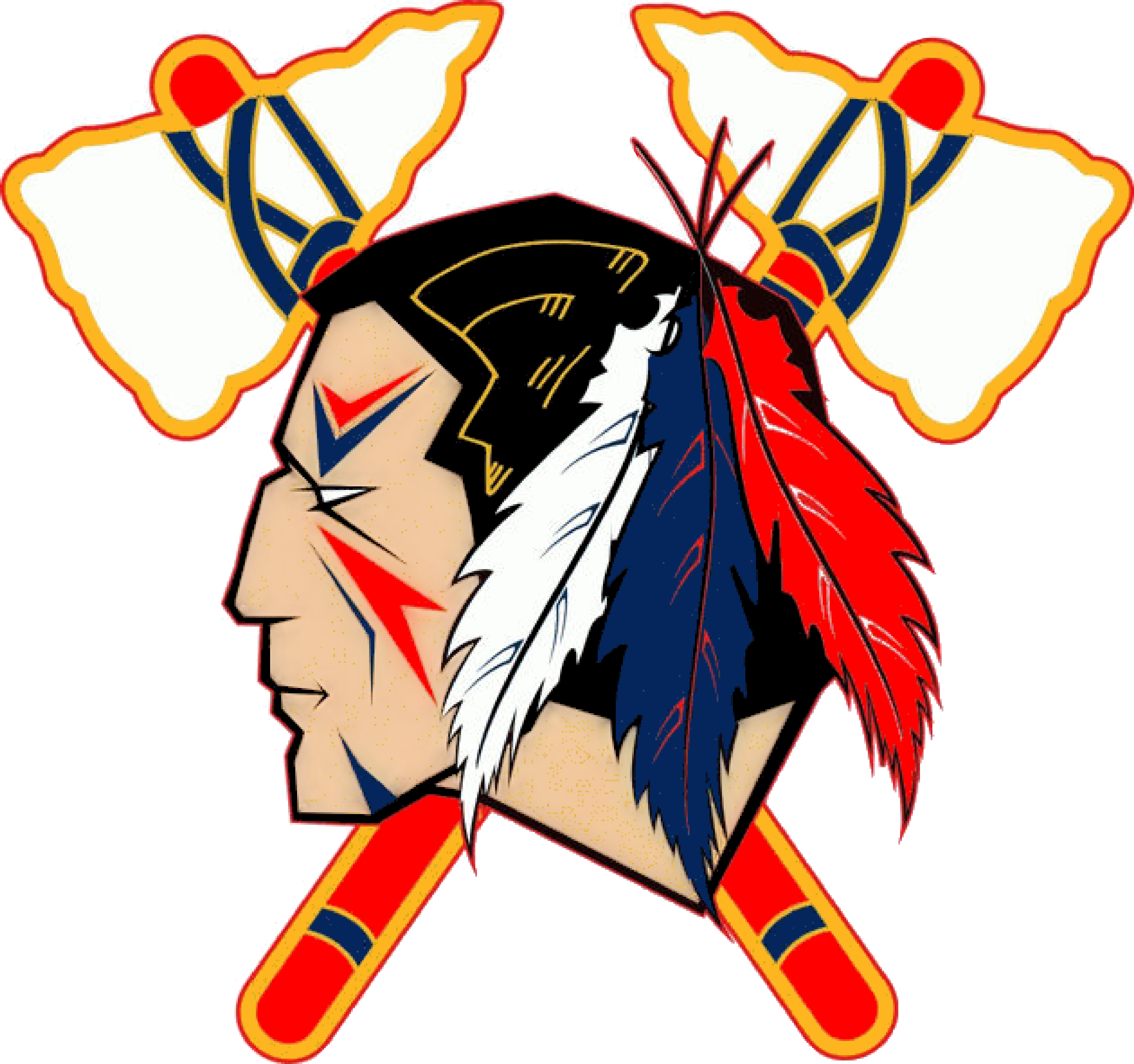Johnstown Tomahawks Logo Clipart (3195x2997), Png Download
