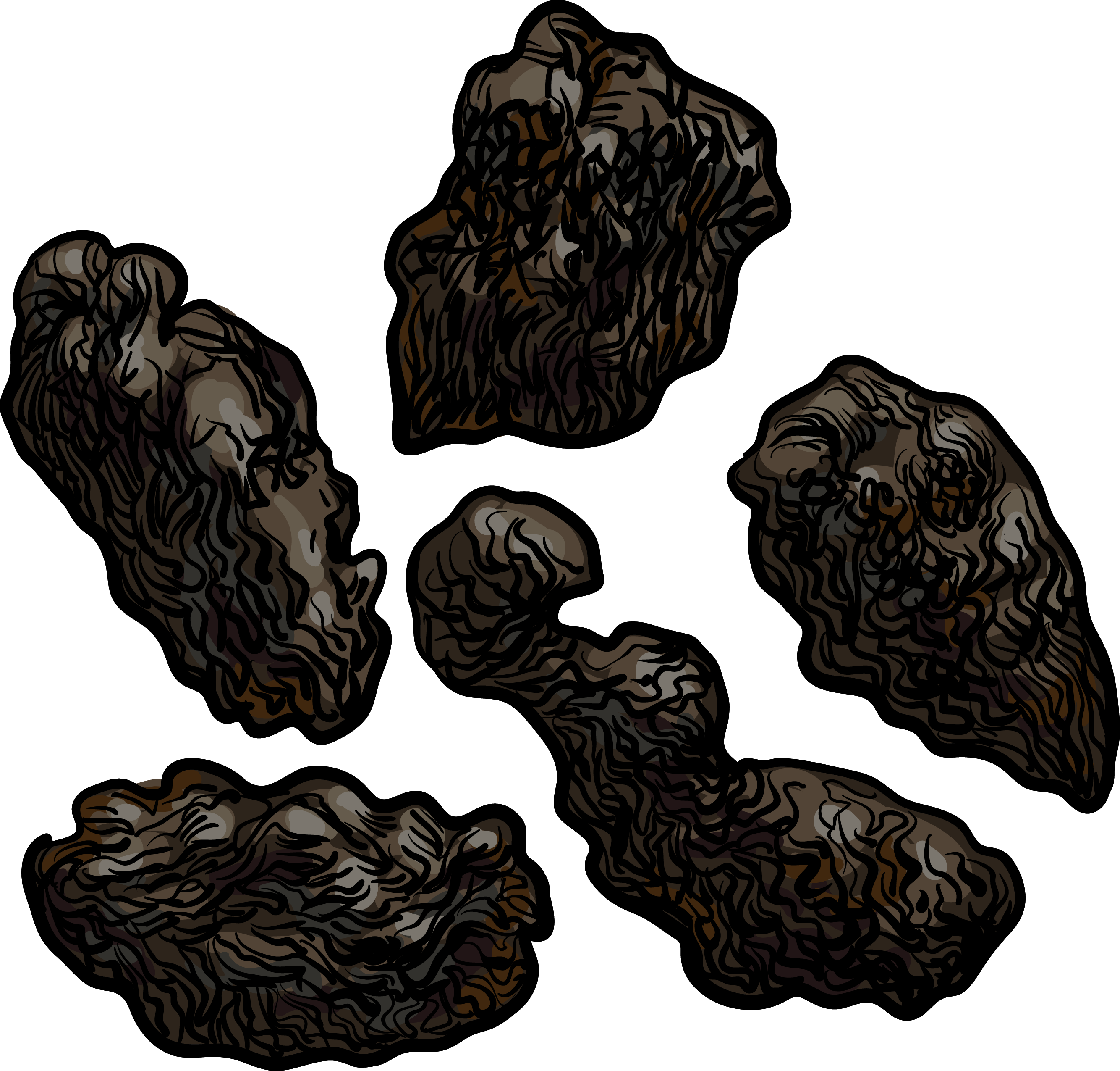 Bat Poop - Oak Clipart (2668x2549), Png Download