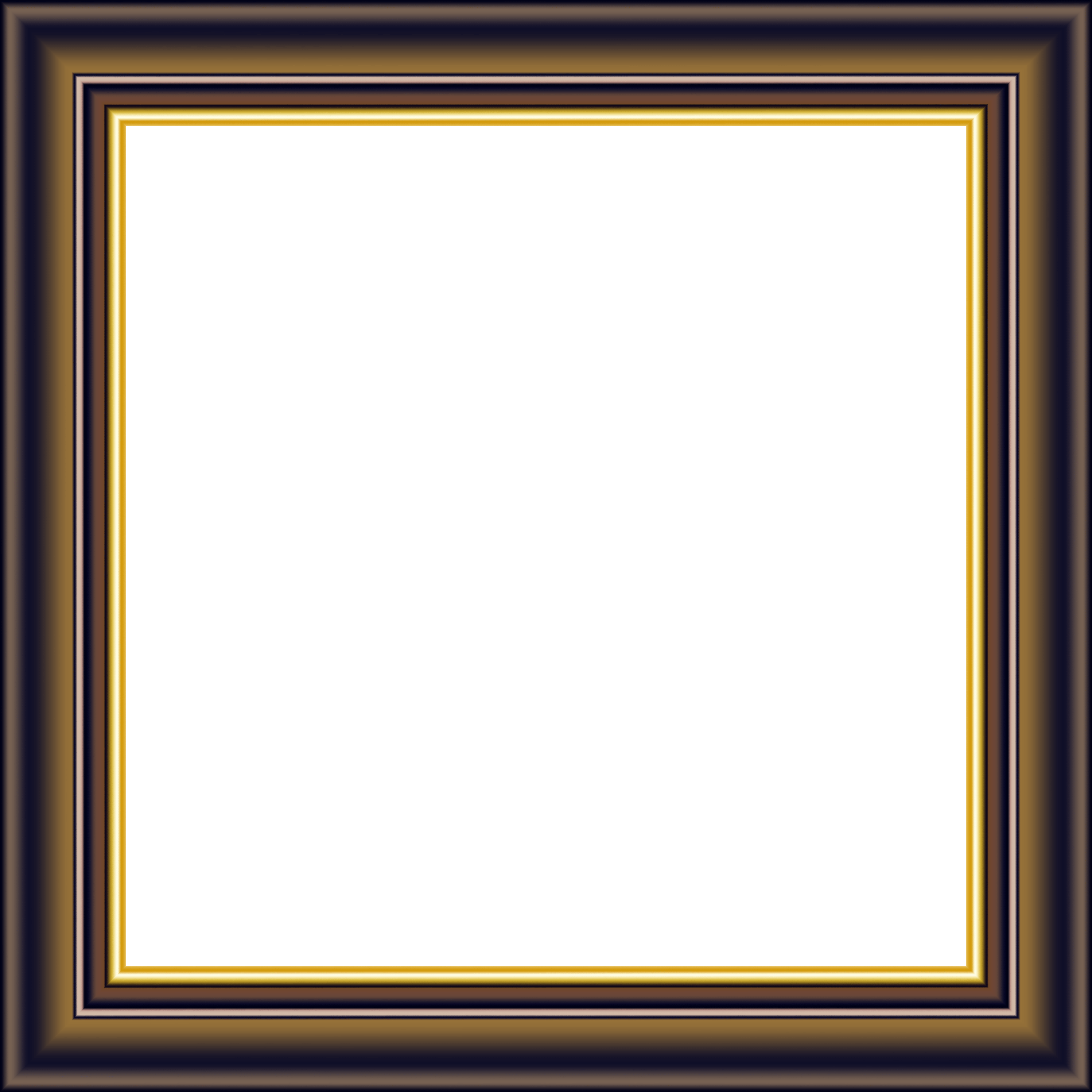 More Gold Art Deco Border Clip Art - Png Download (8000x8000), Png Download