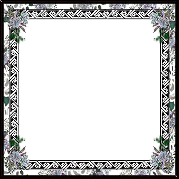 Photo Roseswhite0 - Picture Frame Clipart (600x600), Png Download