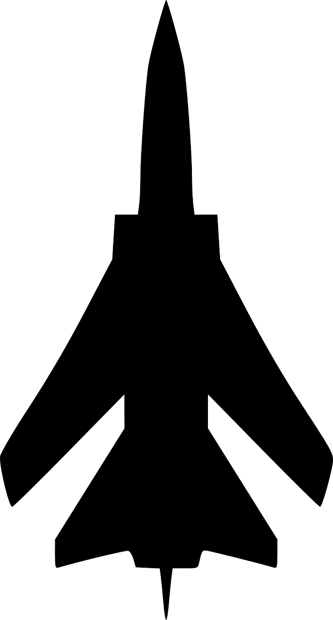 Jet Plane Airplane Aircraft - Airplane Clip Art - Png Download (687x1280), Png Download