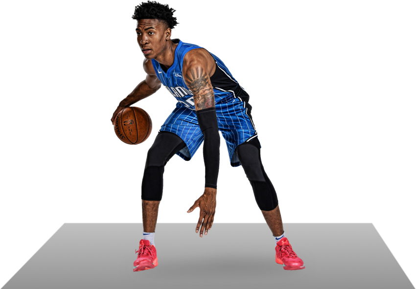 Wesley Iwundu In Action - Basketball Moves Clipart (850x591), Png Download