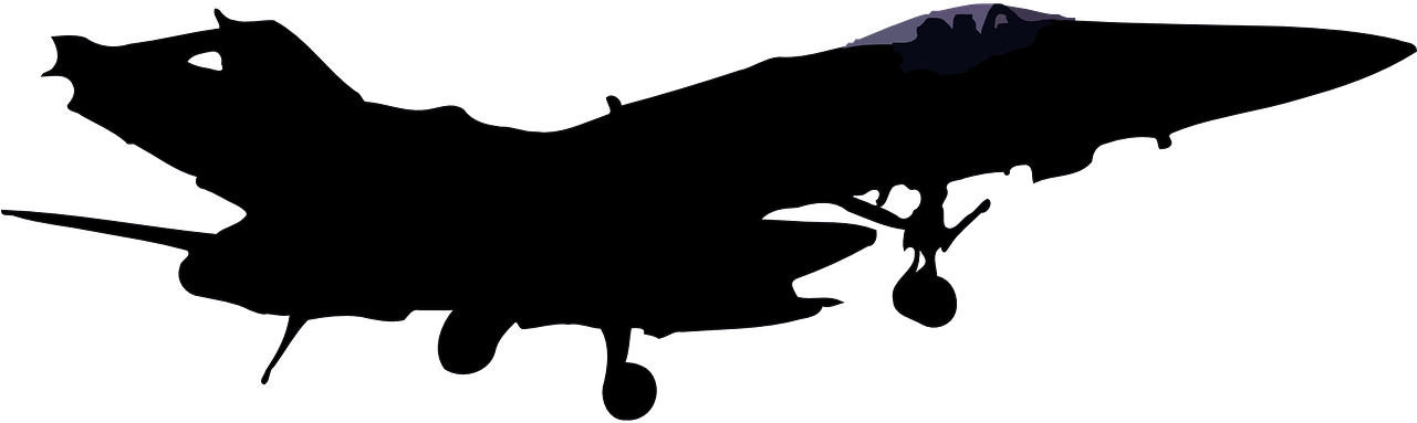 Hornet Jet Aircraft - F A 18 Hornet Silhouette Clipart (1280x640), Png Download