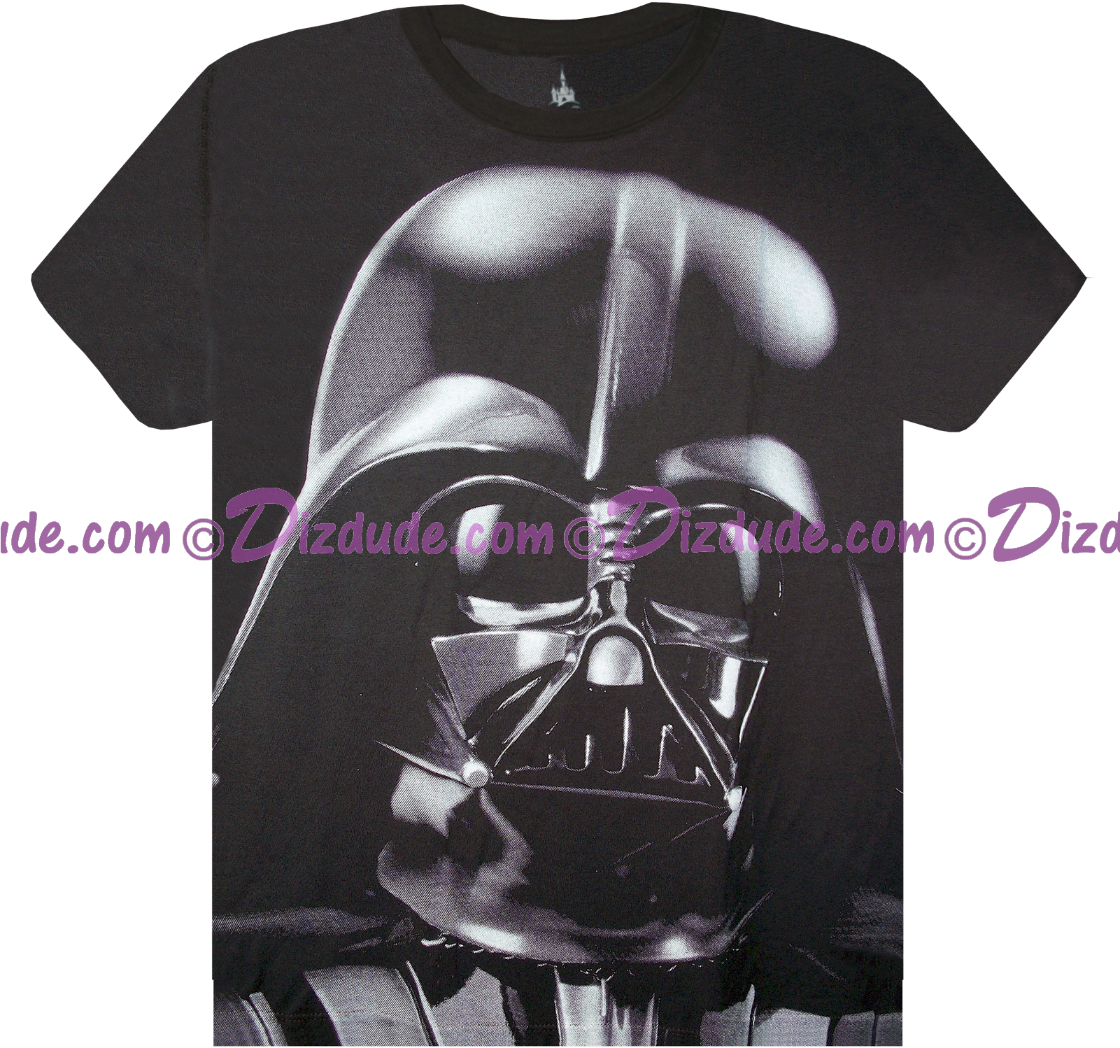 Disney Star Tours Darth Vader Helmet T-shirt - Star Wars Clone Wars T Shirt Clipart (1600x1619), Png Download