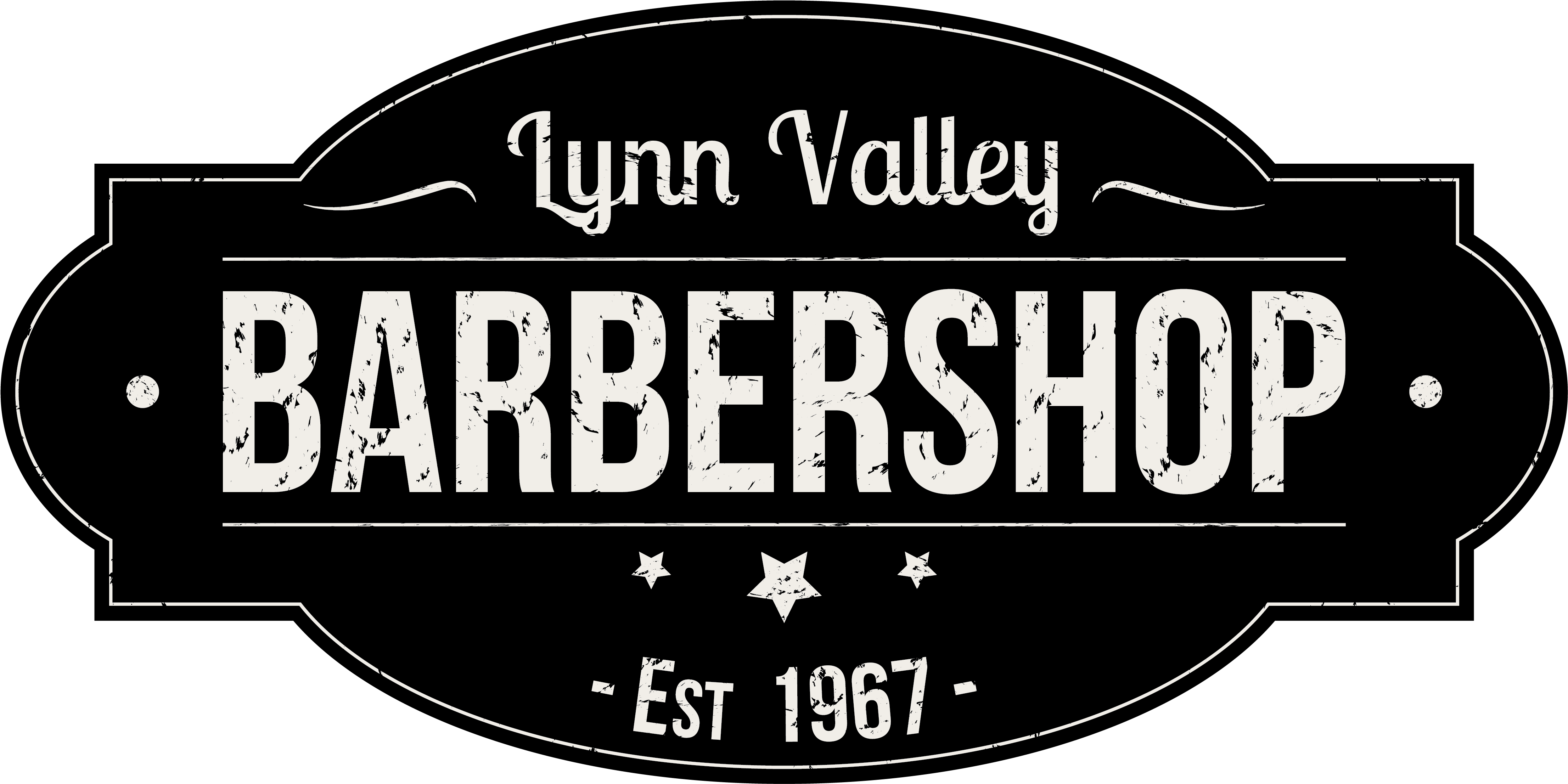 Lynn Valley Barbershop Opened Its Doors Over 50 Years - Calligraphy Clipart (5400x3600), Png Download
