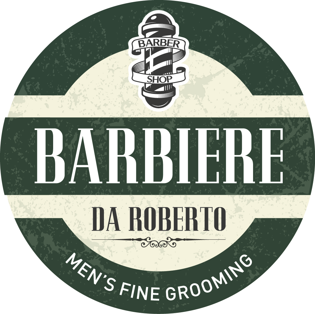 Barber Shop Logo - Label Clipart (1073x1070), Png Download