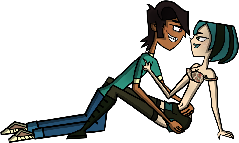 Mal Wants Gwen By Mojito666 - Gwen Total Drama Fanfiction Clipart (990x591), Png Download