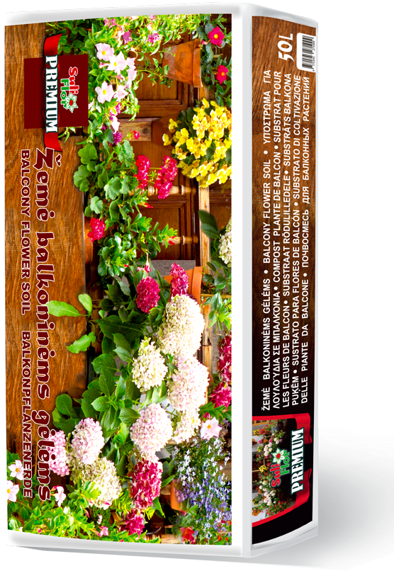 Balcony Flower Soil - Bouquet Clipart (670x916), Png Download