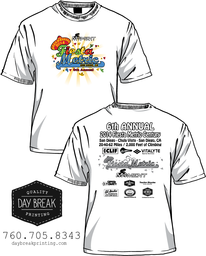 2014 Fiesta Metric T-shirt 718 X Clipart (718x888), Png Download