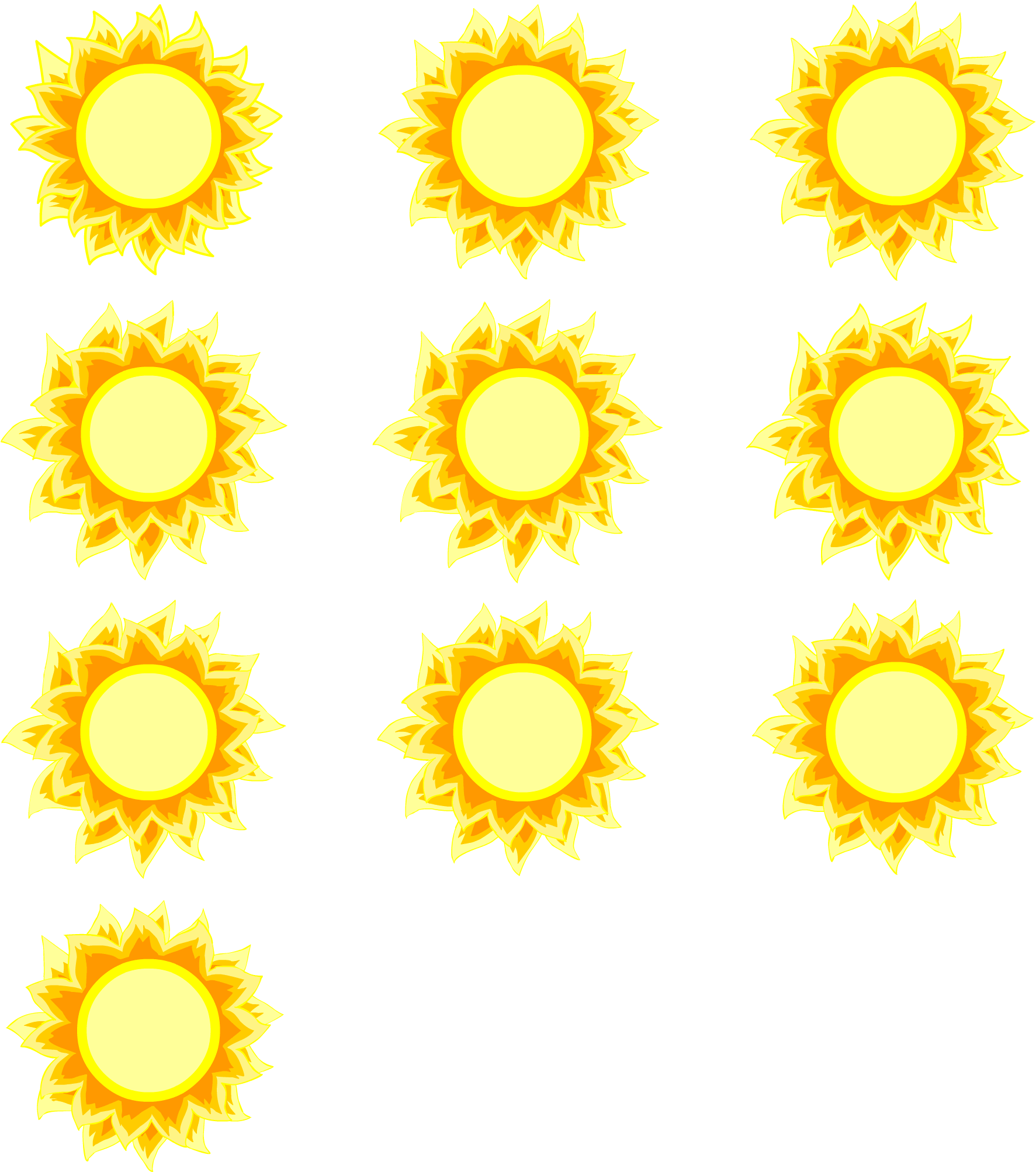 37 Pm 211484 Umbrella 2/27/2013 - Sunflower Clipart (1920x2040), Png Download