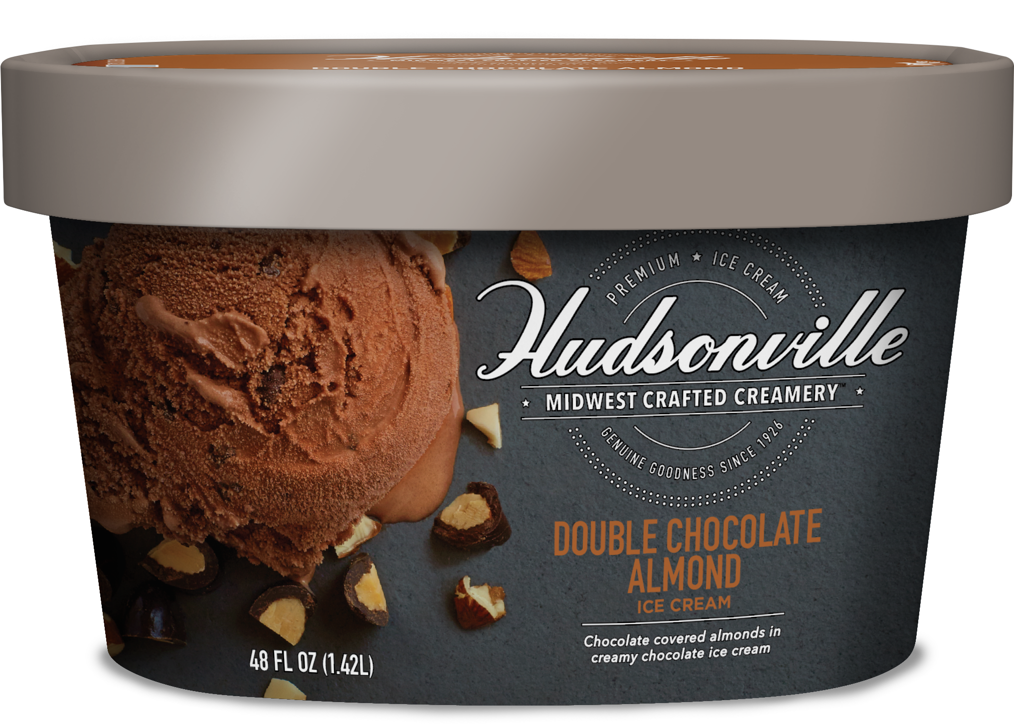 Available In 3 Gallon - Hudsonville Chocolate Ice Cream Clipart (2471x1769), Png Download