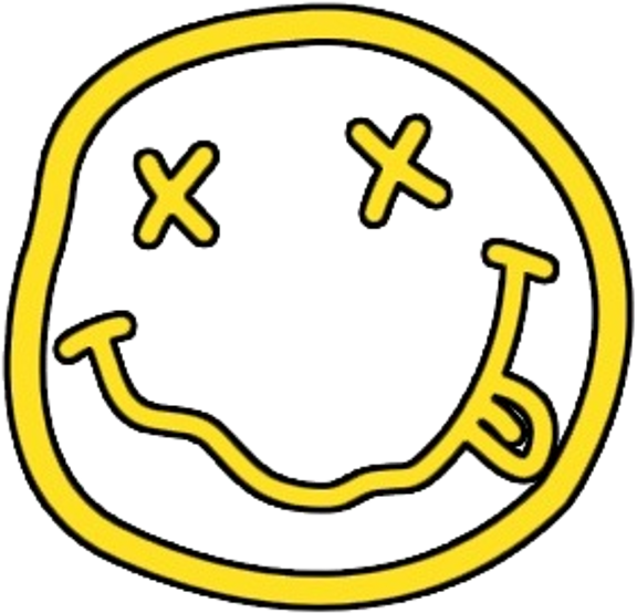 Nirvana Sticker - Nirvana Logo No Background Clipart (1024x1024), Png Download