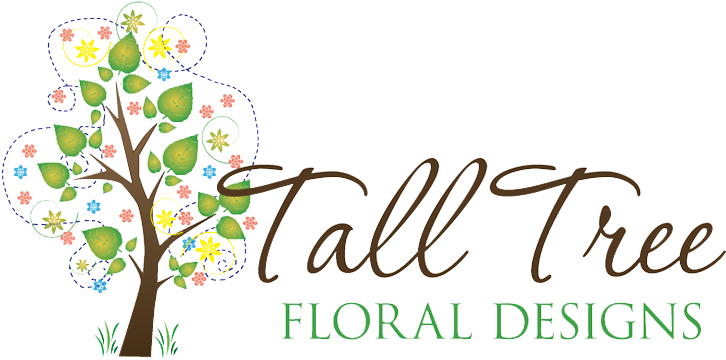 Tall Tree Floral Designs - Floral Clipart (800x423), Png Download