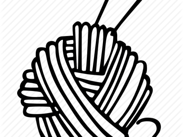 Knitting Hands Drawing Png Clipart (640x480), Png Download