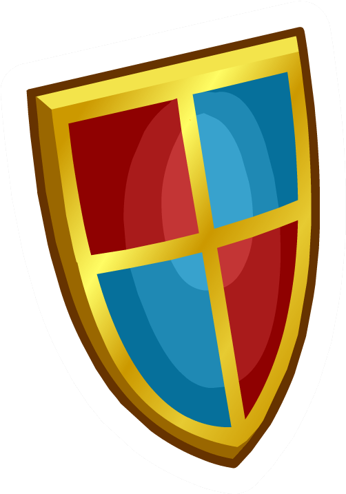 Medieval Clipart Flag - Club Penguin Medieval Pins - Png Download (716x716), Png Download