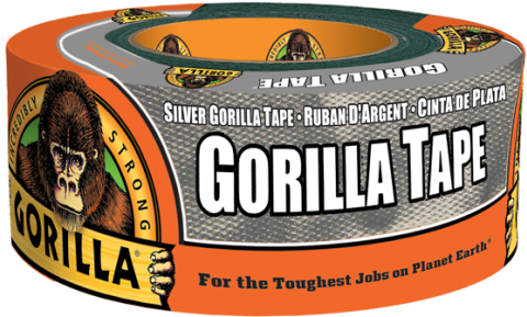 Gorilla Tape Silver Clipart (600x600), Png Download